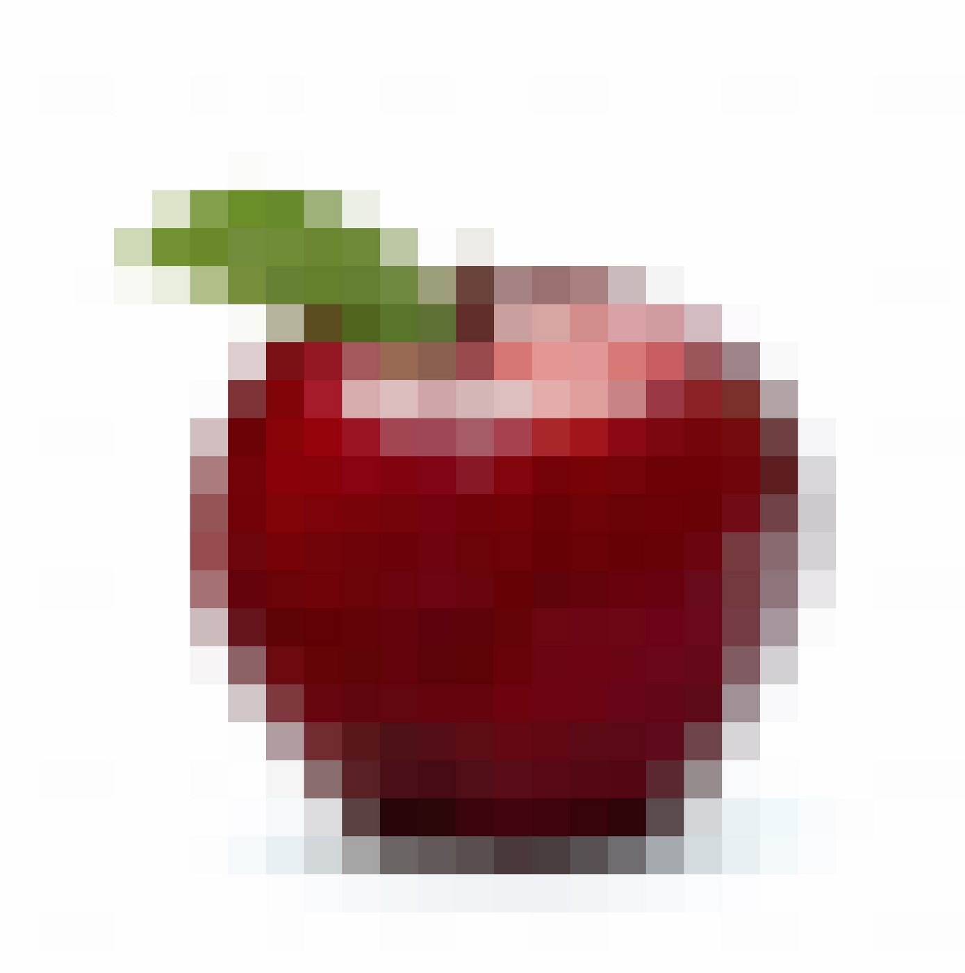 pixelated apple